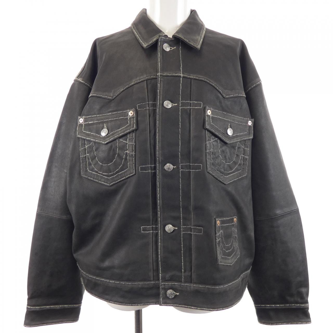 シュプリーム SUPREME TRUE RELIGION レザージャケット