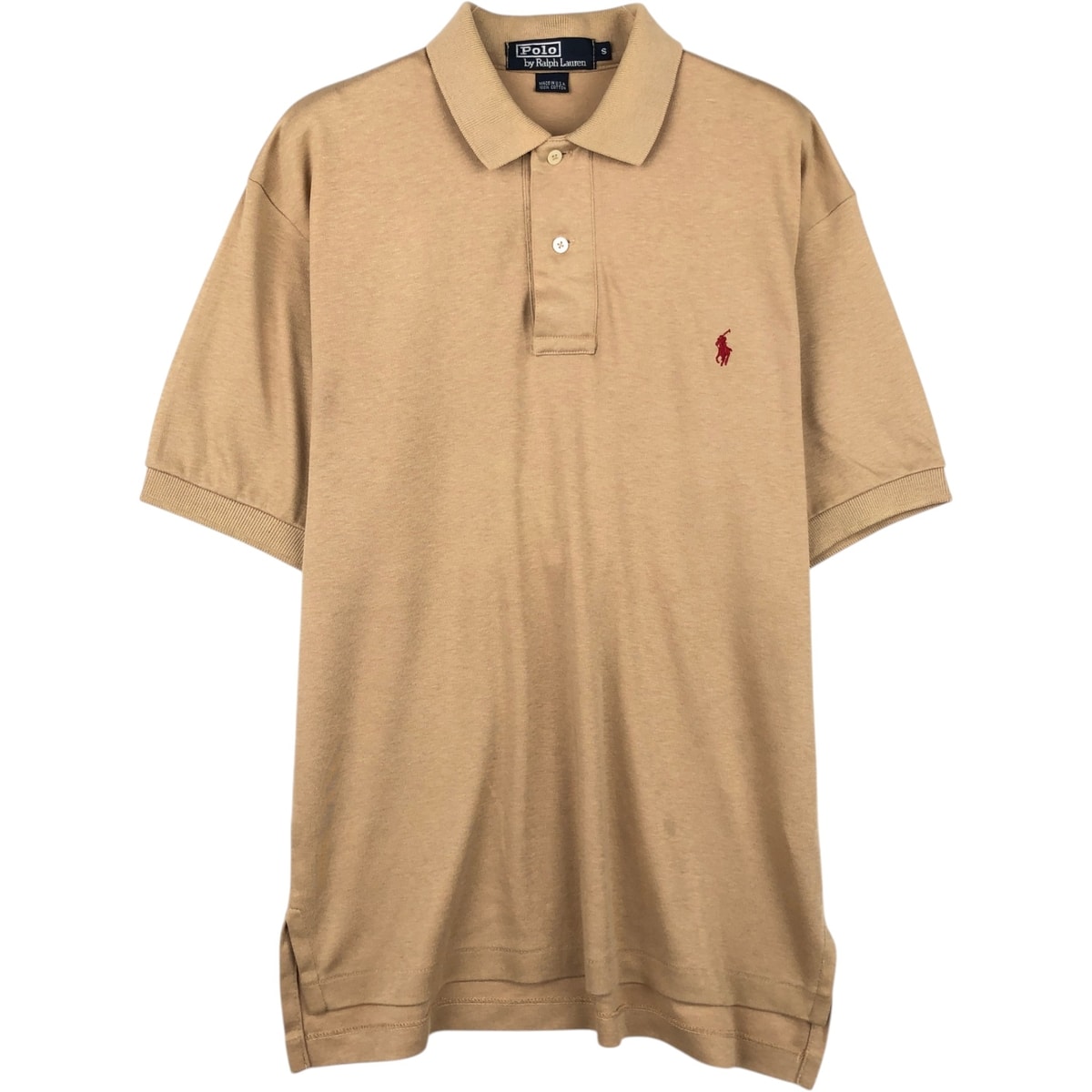 古着 ラルフローレン Ralph Lauren POLO by Ralph Lauren 半袖 ポロシャツ USA製 メンズS相当/eaa622682