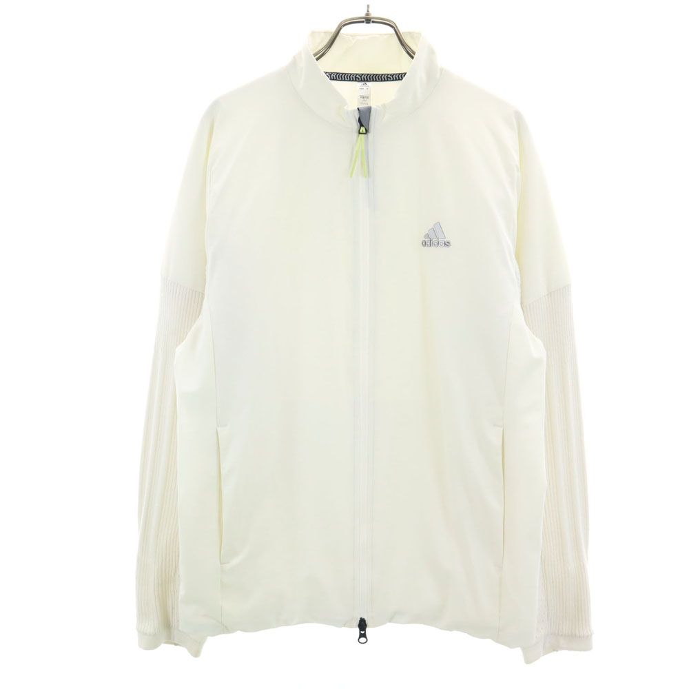 adidas ゴルフ 長袖 ニット切替 中綿ジャケット