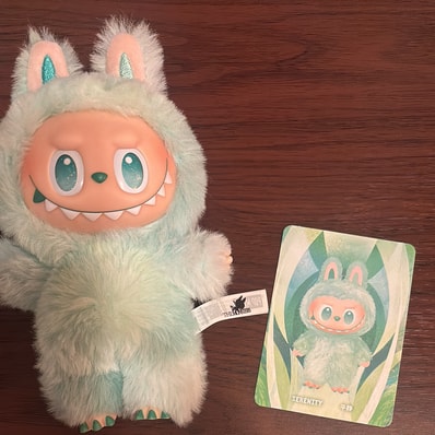 POP MART THE MONSTERS (LABUBU) Big into Energy Series Plush Pendant SERENITY