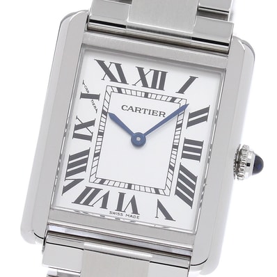 ☆良品 カルティエ タンクソロ SM W5200013 レディース 【中古】