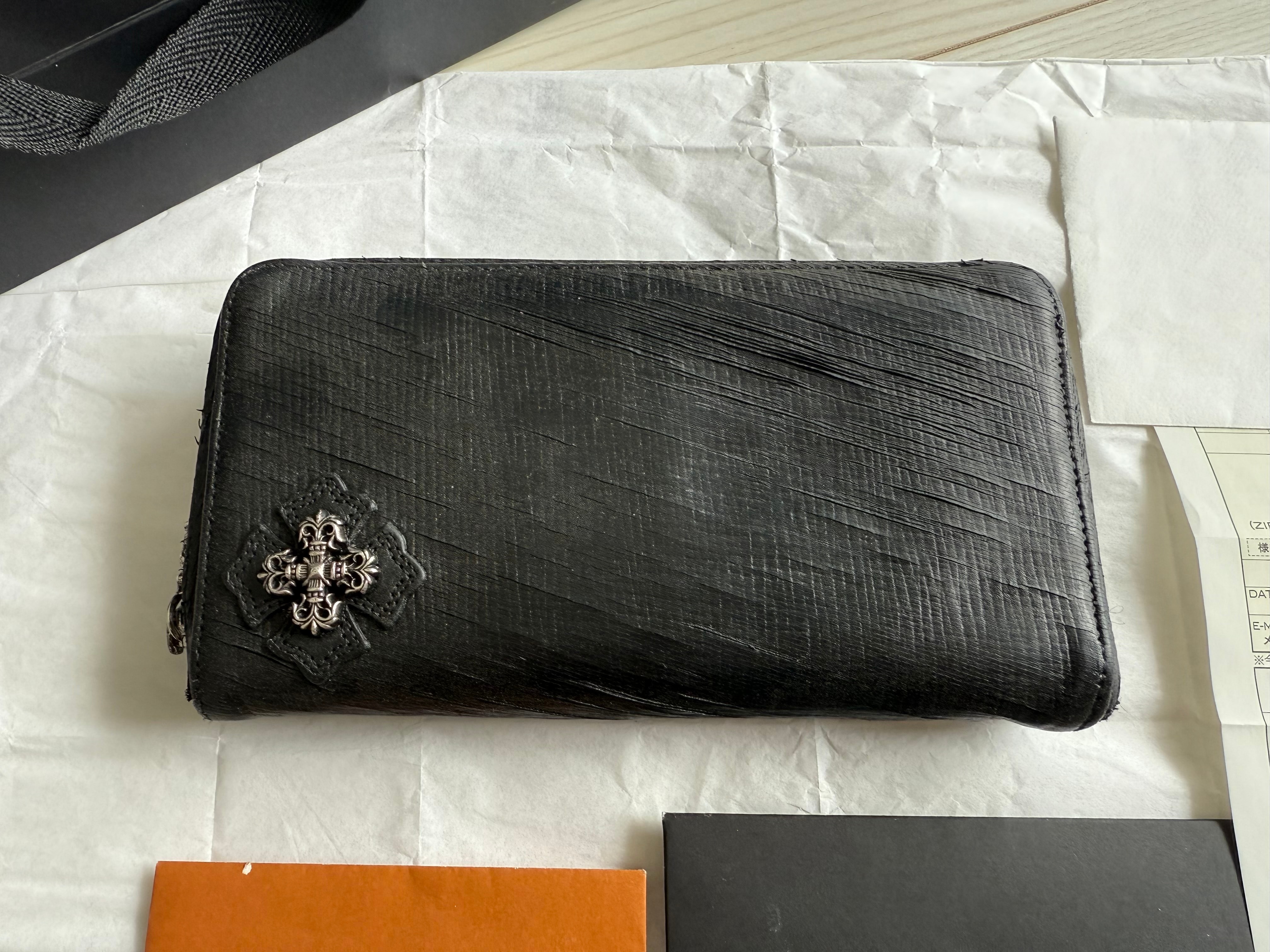 正規品!CHROME HEARTS クロムハーツ フィリグリープラスウォレット 財布