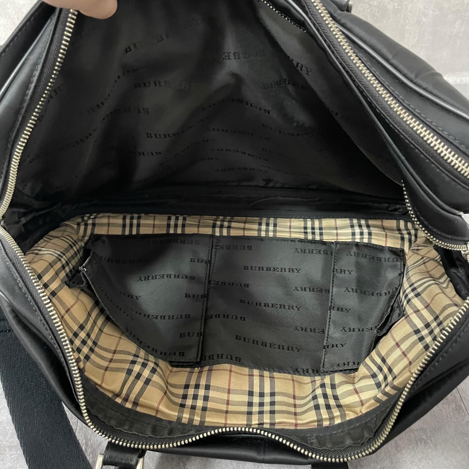 C (やや傷や汚れあり)】【BURBERRY】バーバリー 2WAY ビジネスバッグ
