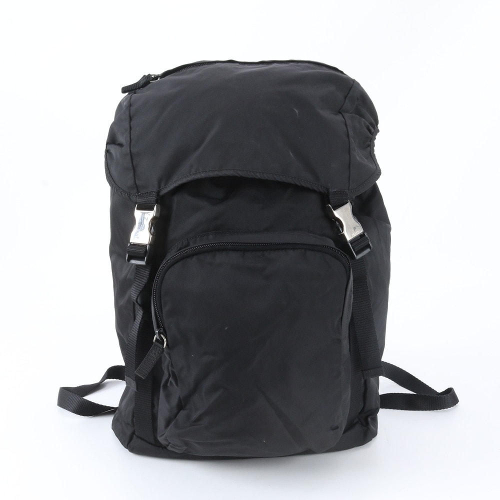 ■美品 プラダ テスート ナイロントライアングルロゴリュックサック