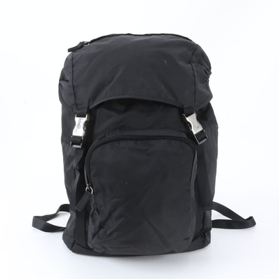 ■美品 プラダ テスート ナイロントライアングルロゴリュックサック