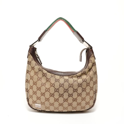 グッチ GUCCI シェリーライン GGキャンバス ショルダーバッグ【中古】