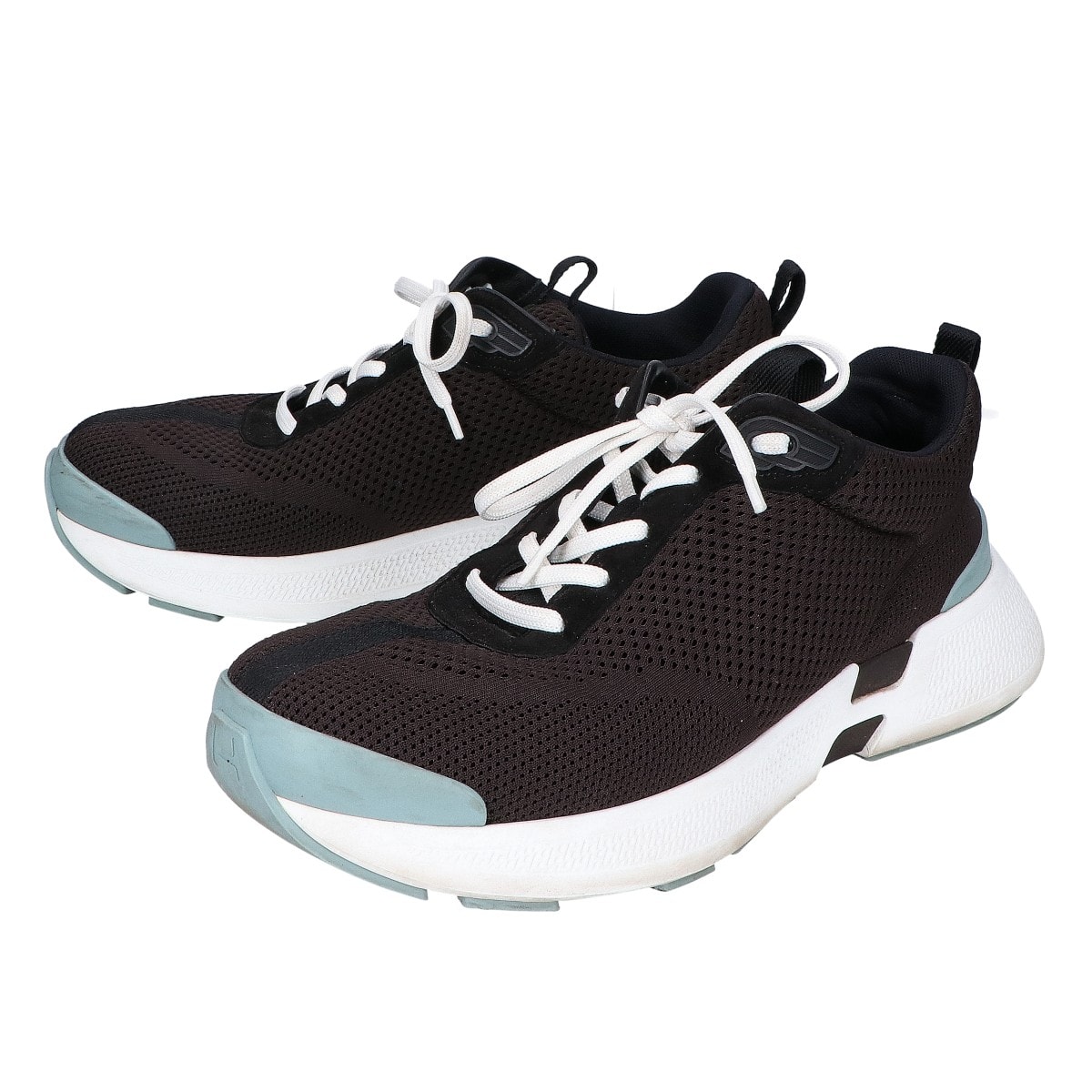 エルメス ヒーローズ ブラック メッシュ スニーカー 41