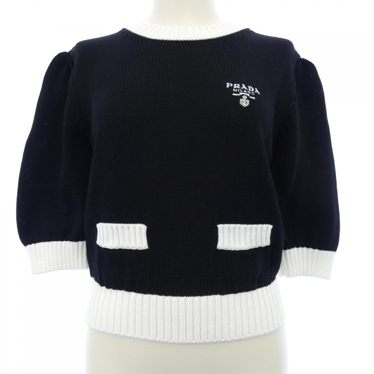 プラダ PRADA コットン クルーネック セーター P24I1R S212 1Z05 ニット