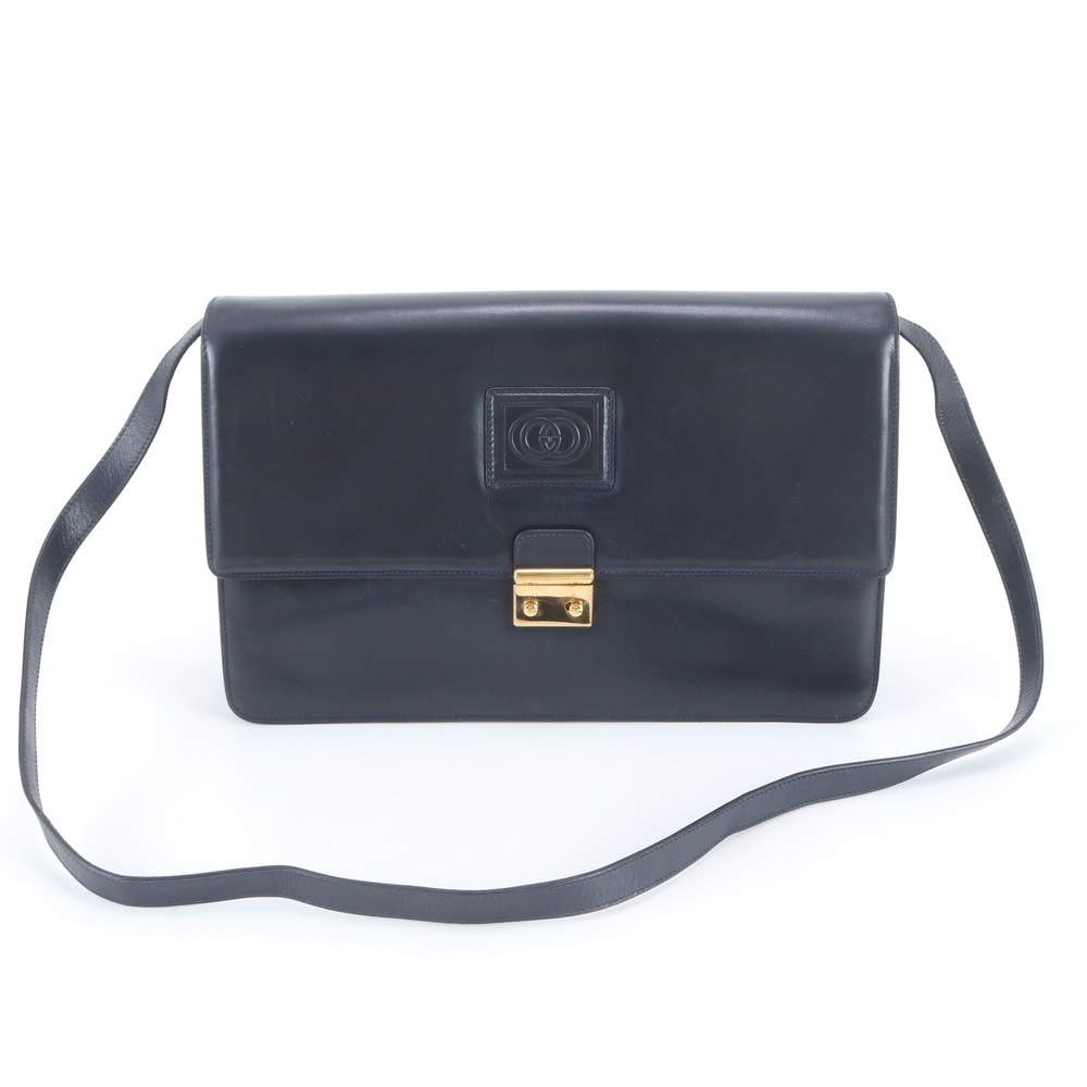 グッチ オールドグッチショルダーバッグ レザー