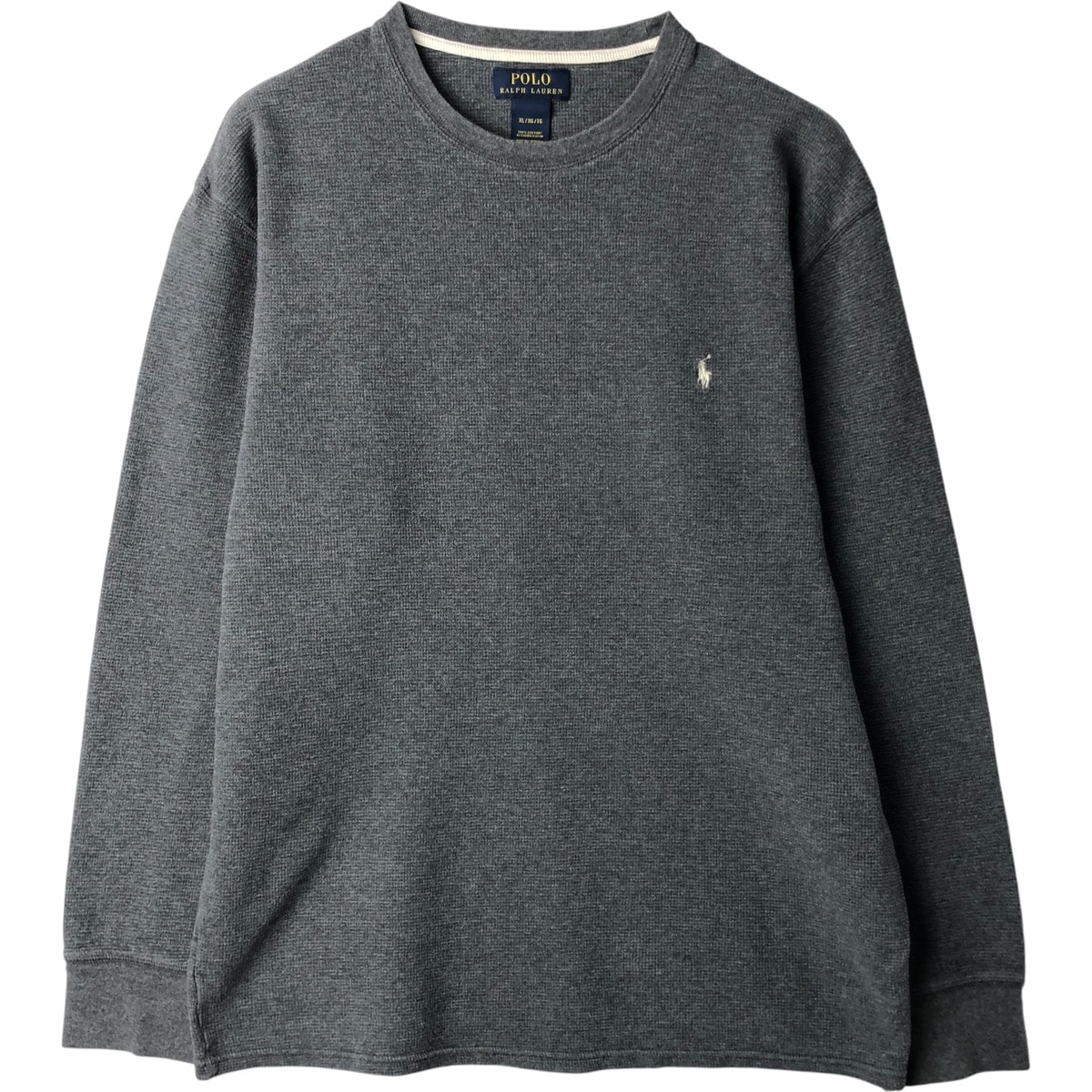 古着 ラルフローレン Ralph Lauren POLO RALPH LAUREN サーマルロンT ワッフル メンズXL相当/eaa616761