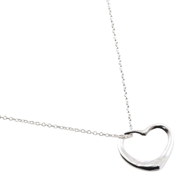 ティファニー オープンハート エルサ・ペレッティ レディースネックレス