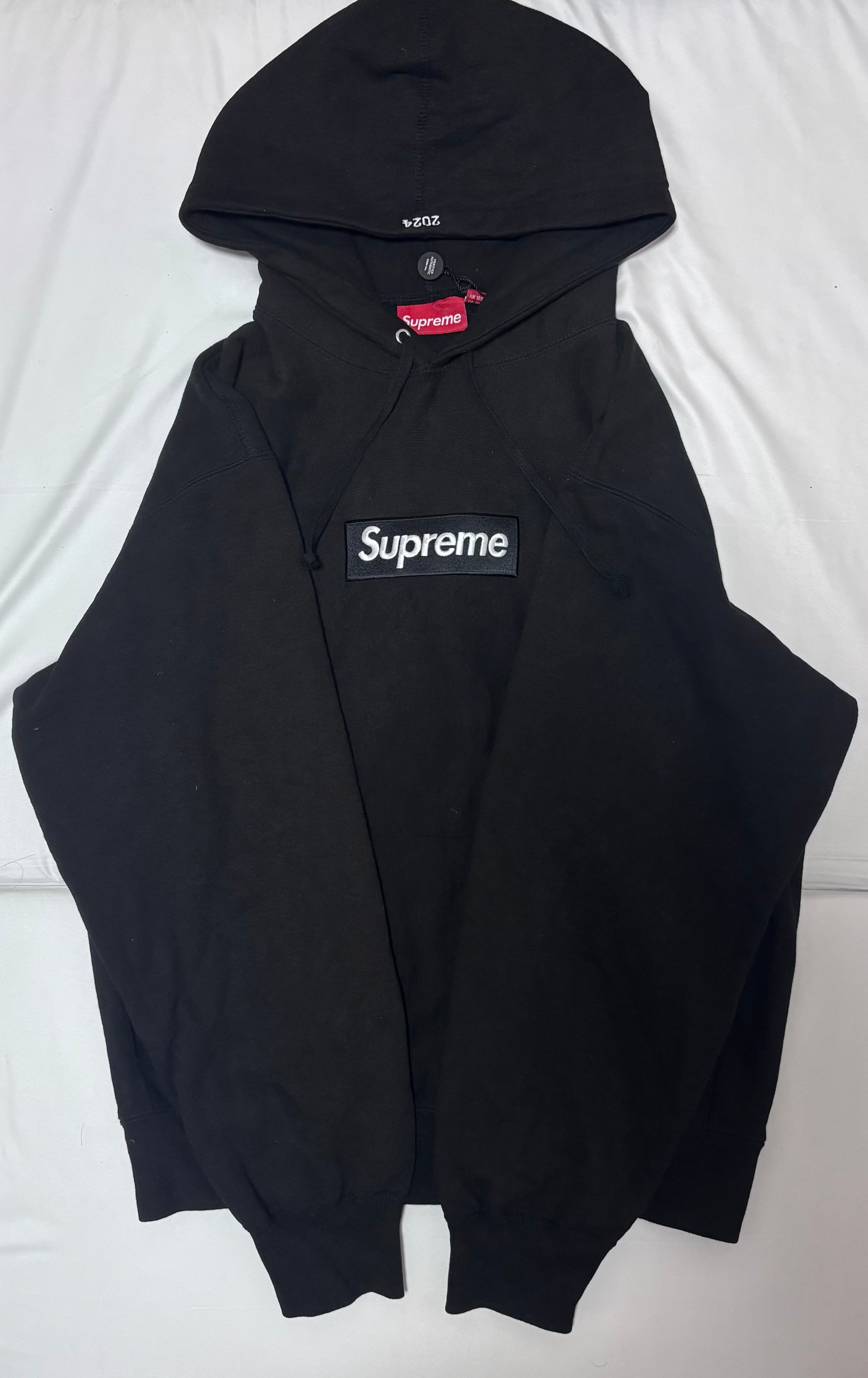 Supreme Box Logo Hooded Sweatshirt "Black" (24FW)