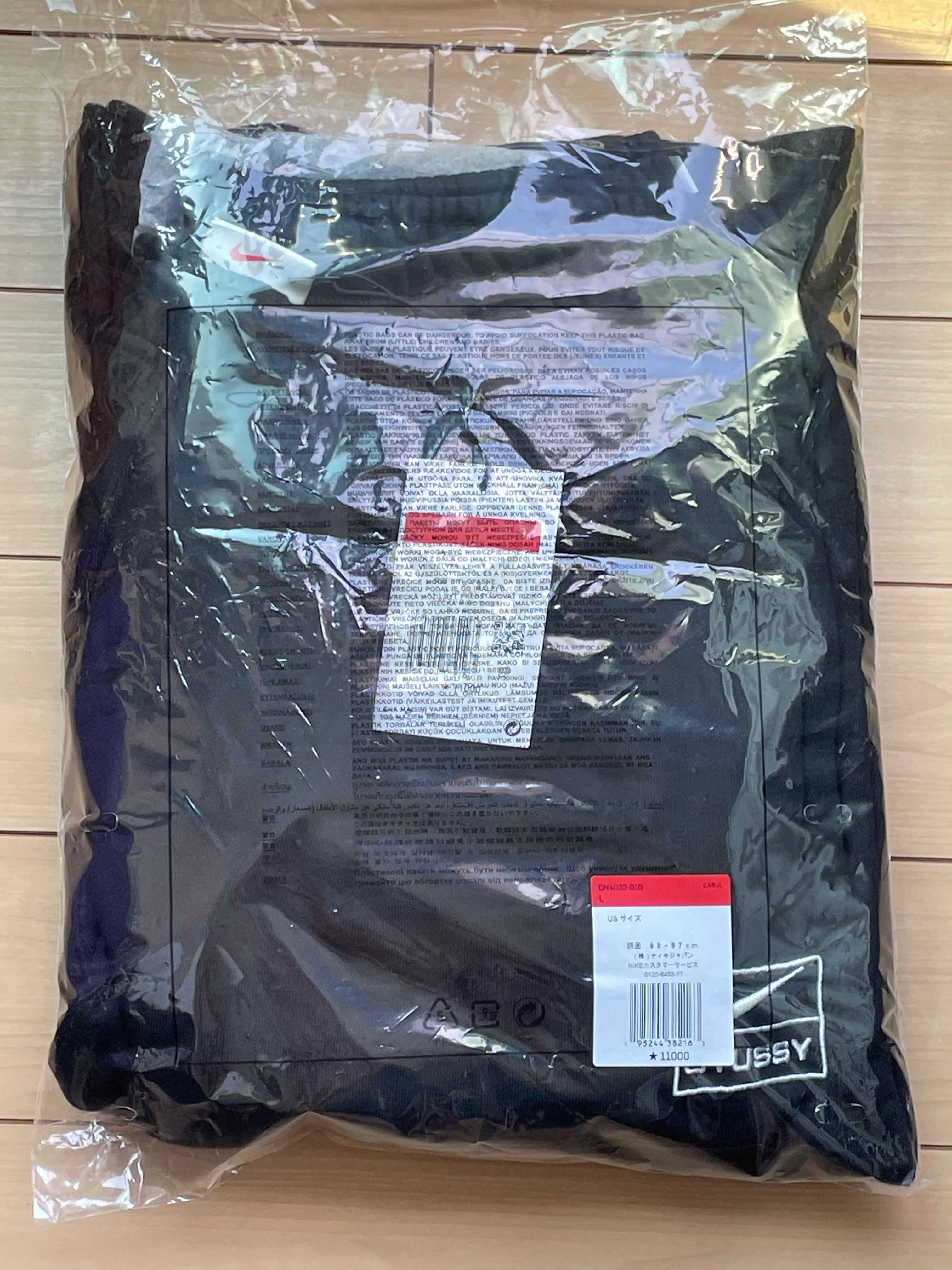 Stussy × Nike NRG Washed Fleece Pant (US Size) "Black" DN4030-010