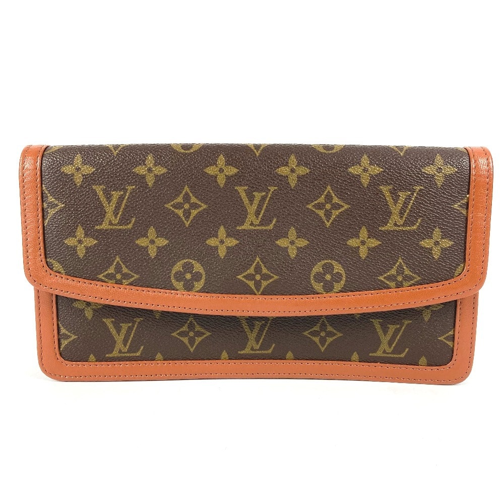 ルイヴィトン LOUIS VUITTON ポシェットダムPM ポシェットダム PM M51812 モノグラム バック カバン ポーチ セカンドバッグ クラッチバッグ モノグラムキャンバス ブラウン