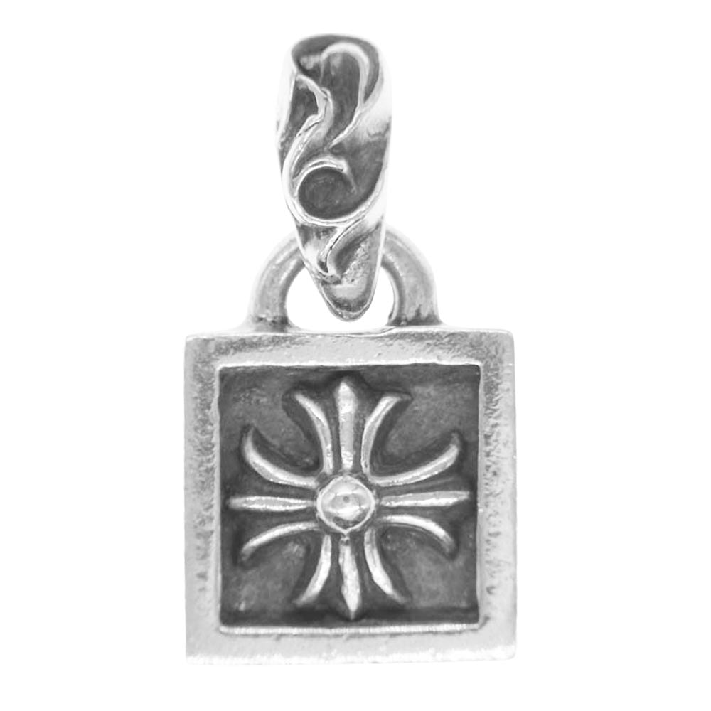 Chrome Hearts Framed CH Plus Charm "Silver"