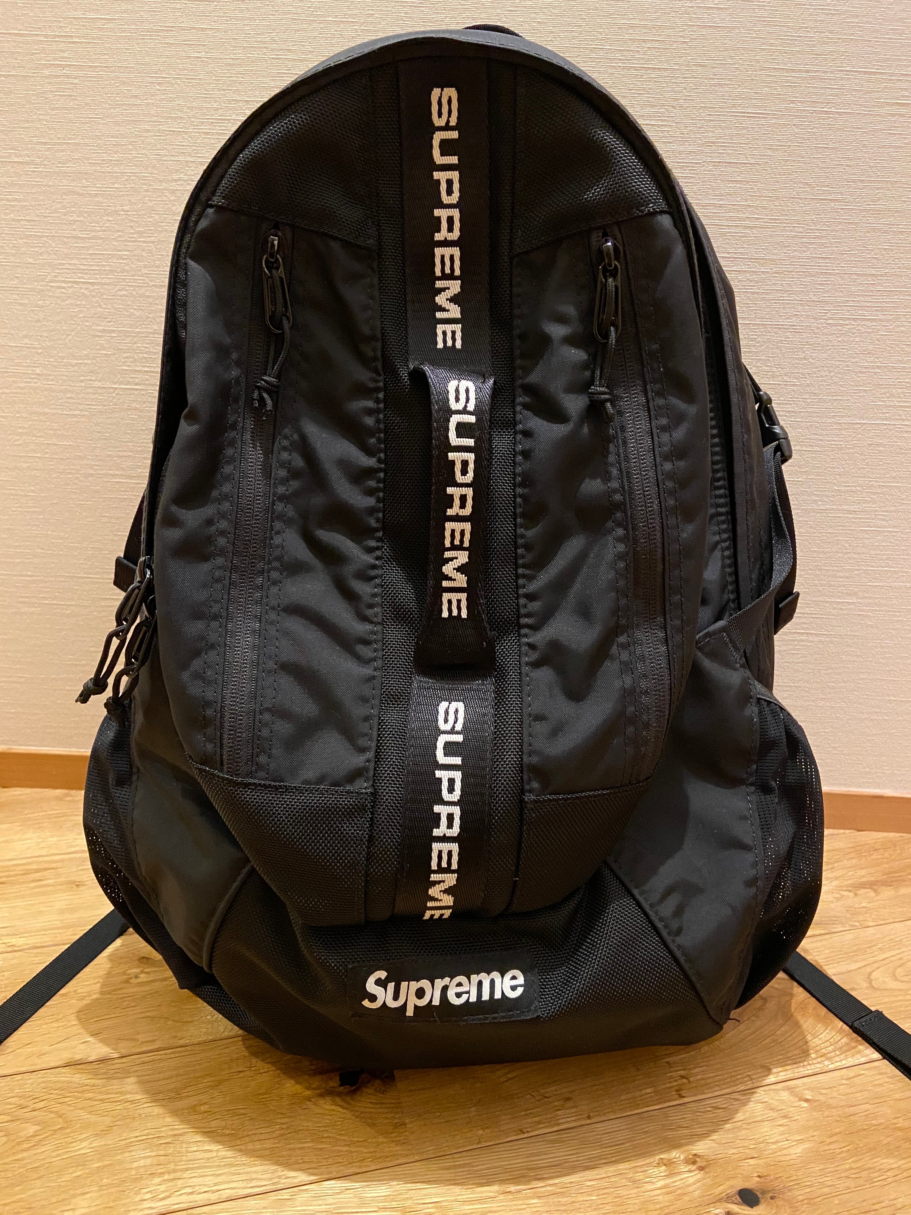 シュプリームバック　ブラック 楽天市場】Supreme / シュプリームLeather Backpack /レザー バック