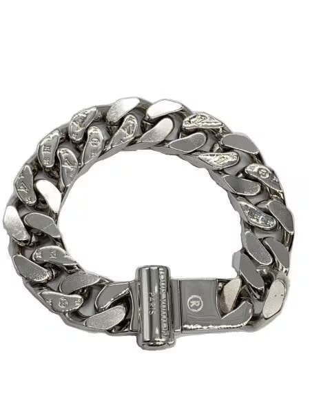 ルイヴィトン LV チェーンリンク ブレスレット "シルバー" M68273