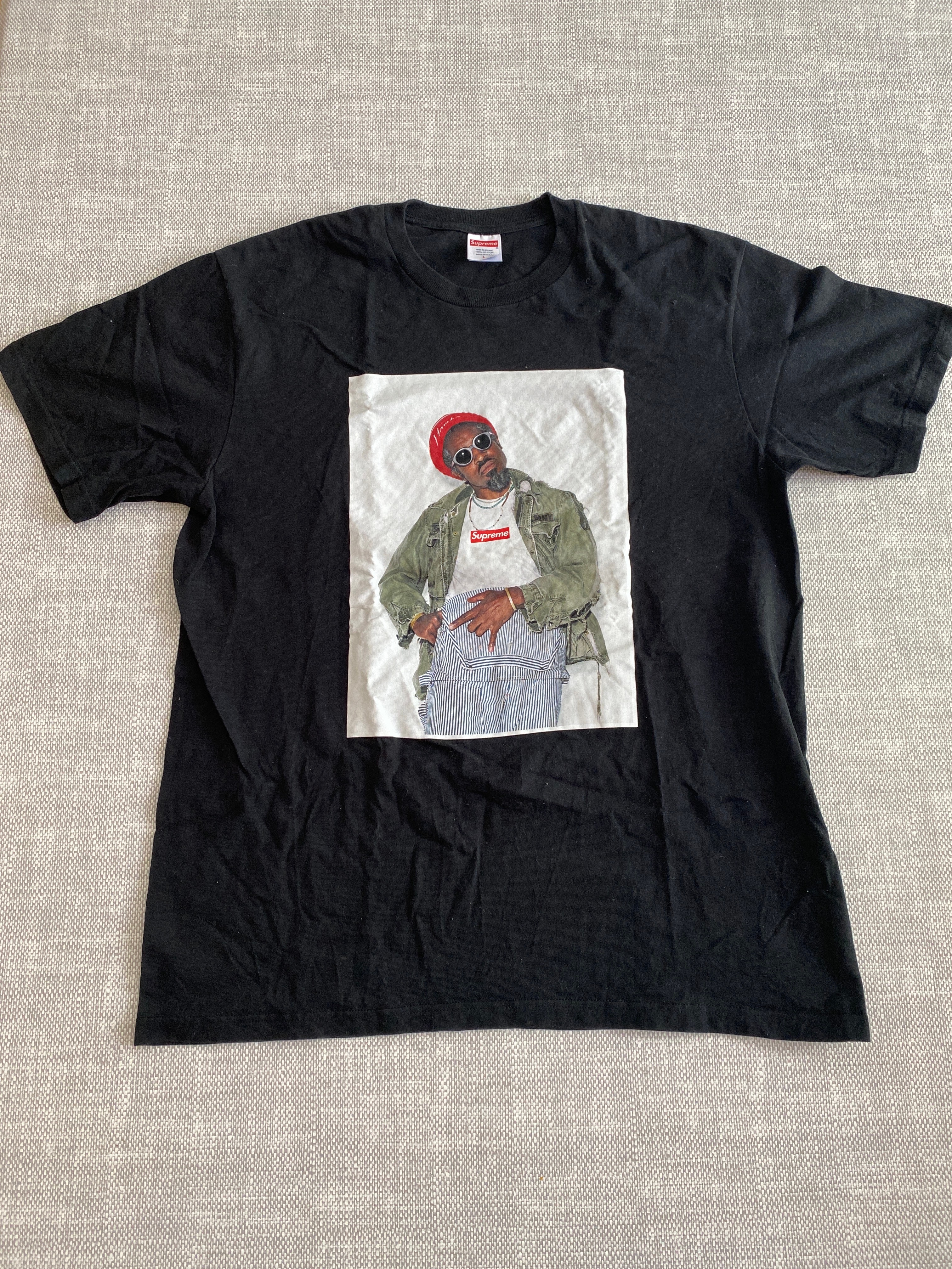 Supreme Andre 3000 Tee "Black"