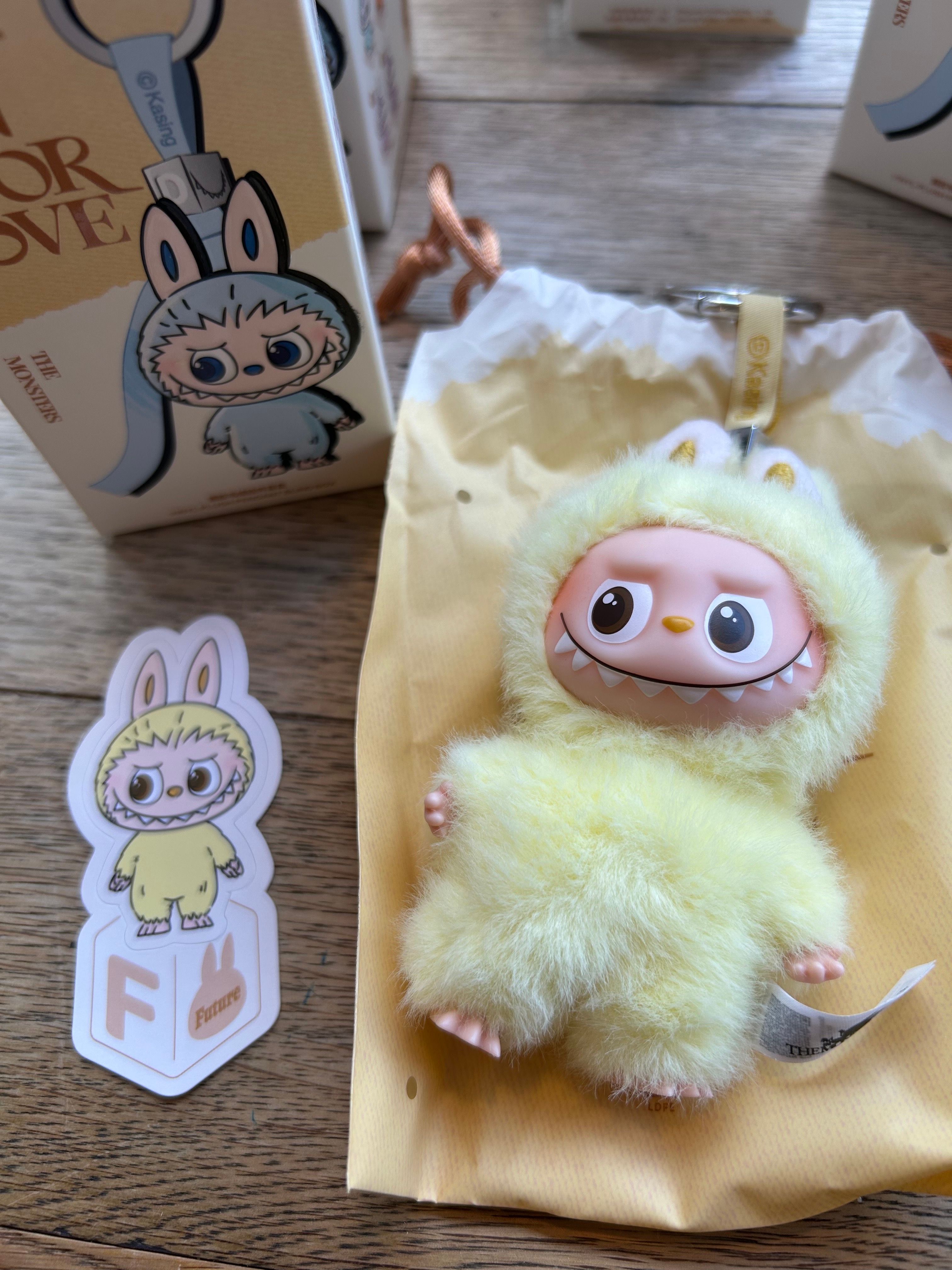 POP MART THE MONSTERS (LABUBU) Pin for Love Series-Vinyl Plush Pendant (A-M) F