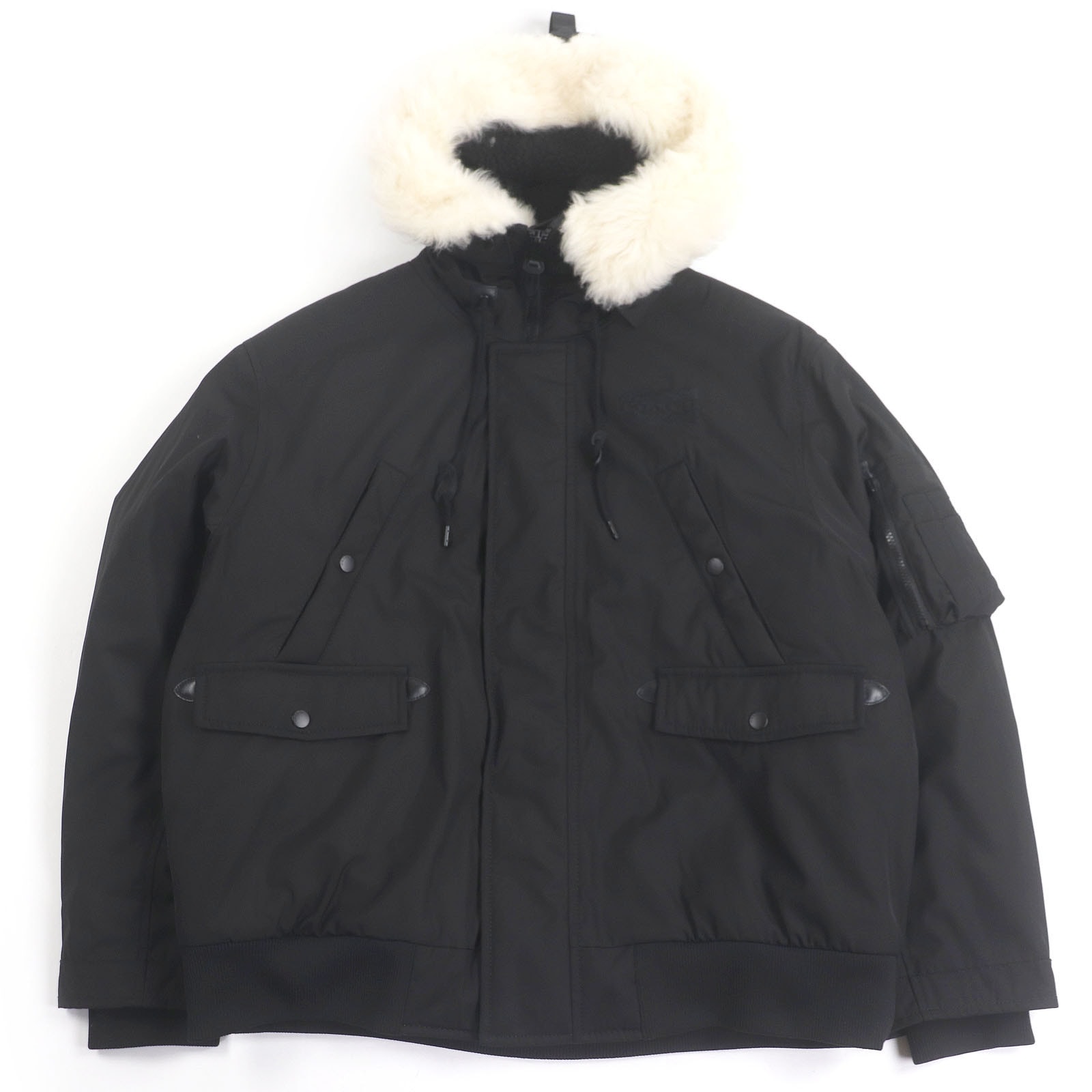 極美品 コーチ ボンバージャケット ブラック メンズ CE337