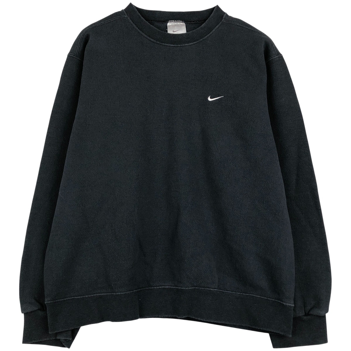 古着 00年代 ナイキ NIKE ワンポイントロゴスウェットシャツ トレーナー メンズM相当/eaa608078