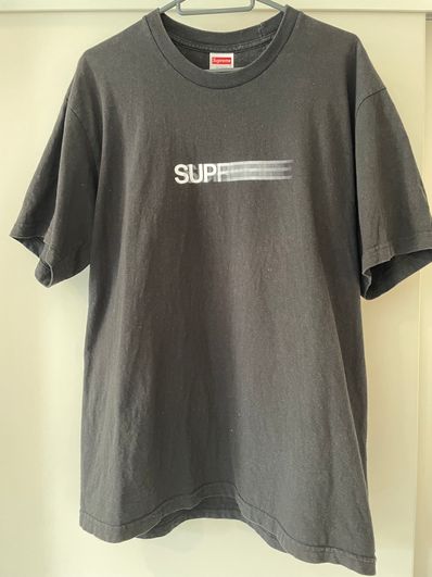 Supreme Motion Logo Tee "Black" (23SS)