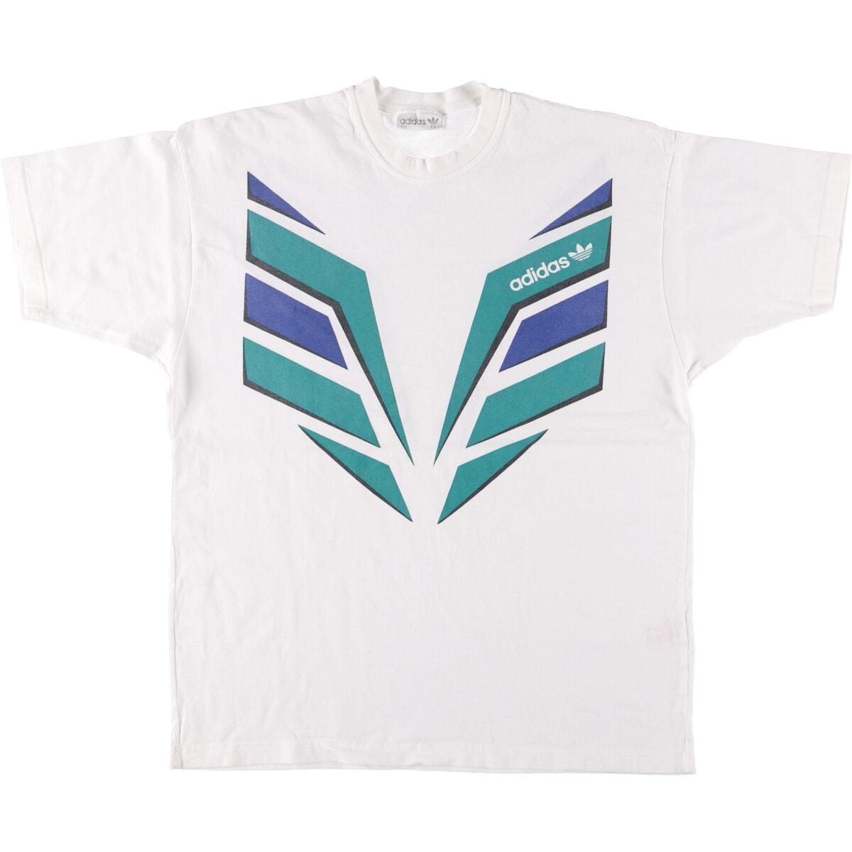 古着 アディダス adidas ロゴプリントTシャツ メンズXL相当/eaa571119