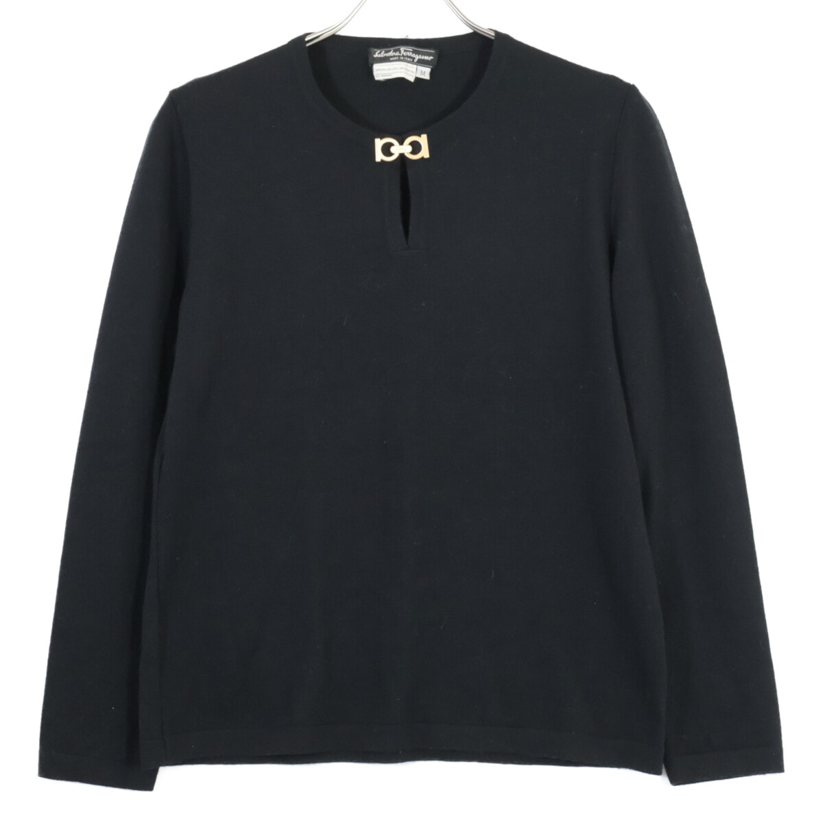 目立った傷や汚れなし】サルヴァトーレフェラガモ ガンチーニ金具