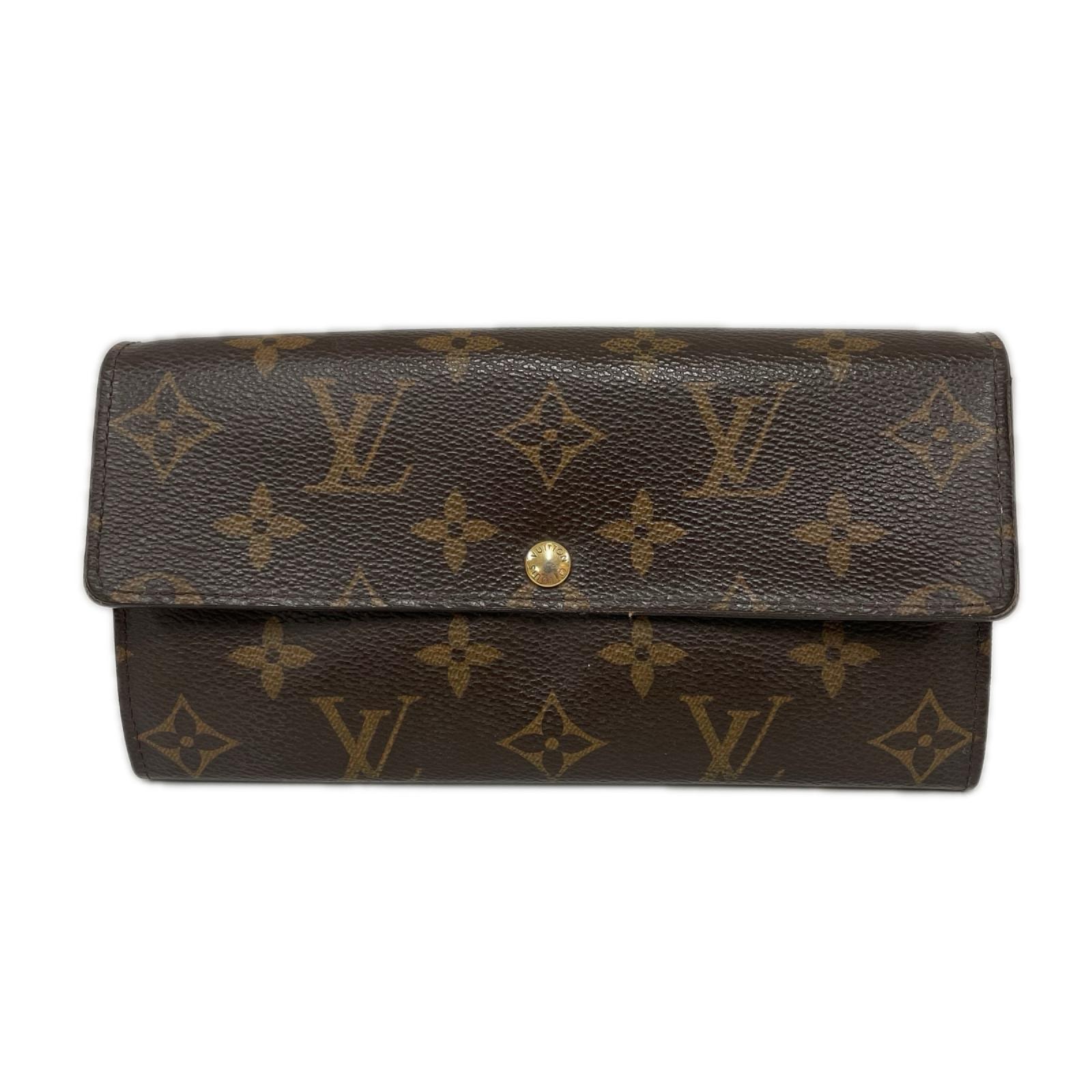LOUIS VUITTON ルイヴィトン レディース 長財布 モノグラム ポシェットポルトモネクレディ M61725