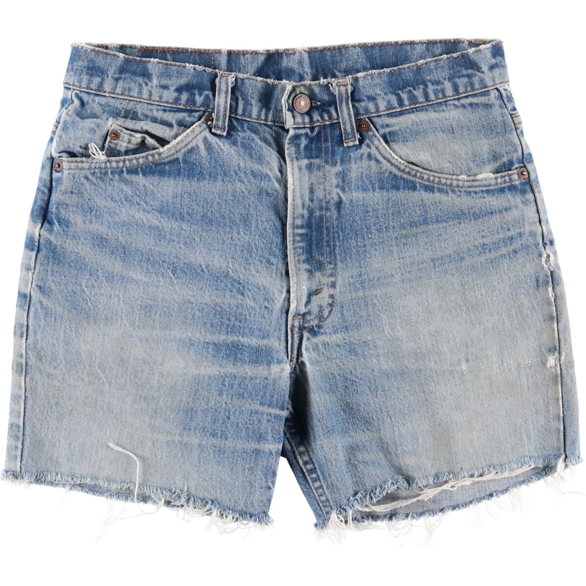 古着 リーバイス Levi's オレンジタブ カットオフ デニムショーツ ショートパンツ レディースXL(w32)相当 ヴィンテージ/evb029799