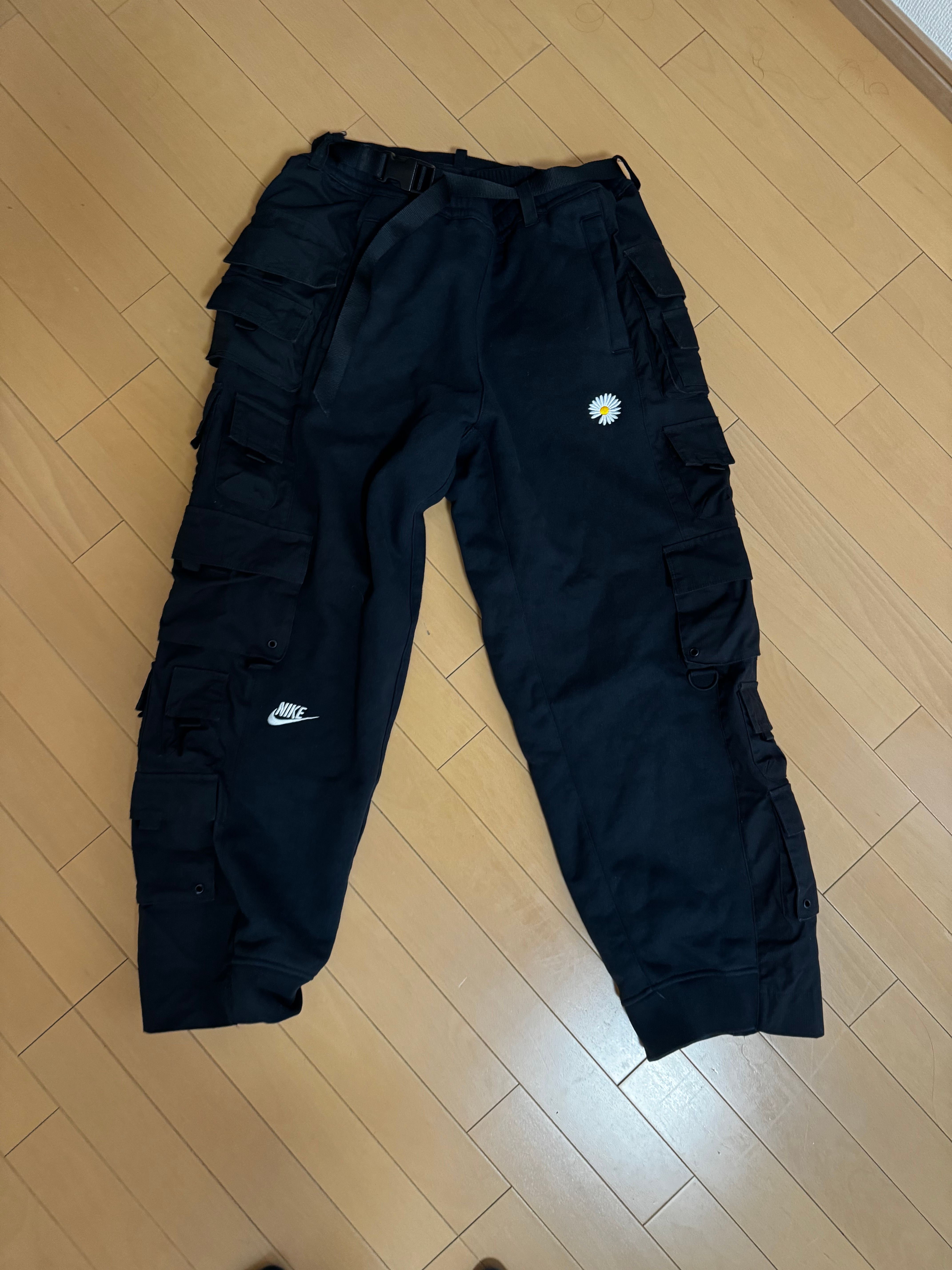 PEACEMINUSONE PMO x NIKE Wide Pants "Black" / G-DRAGON