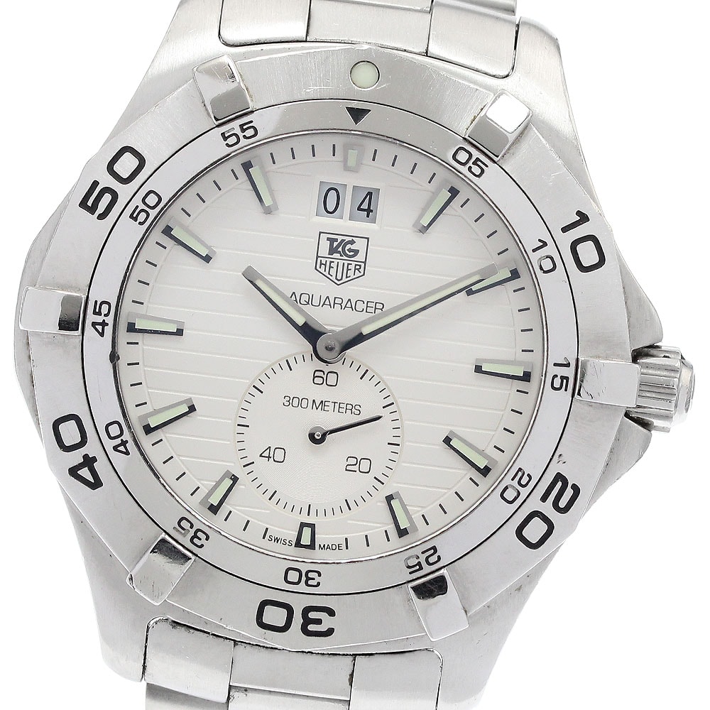 タグホイヤー アクアレーサー グランドデイト WAF1015 メンズ 【中古】