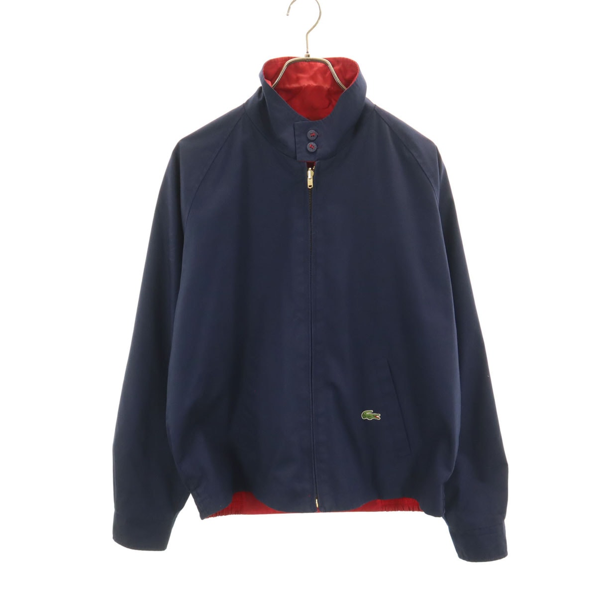 IZOD LACOSTE アイゾッドラコステ 70s 糸巻きタグ ヴィンテージ ナイロンジャケット L ブルー