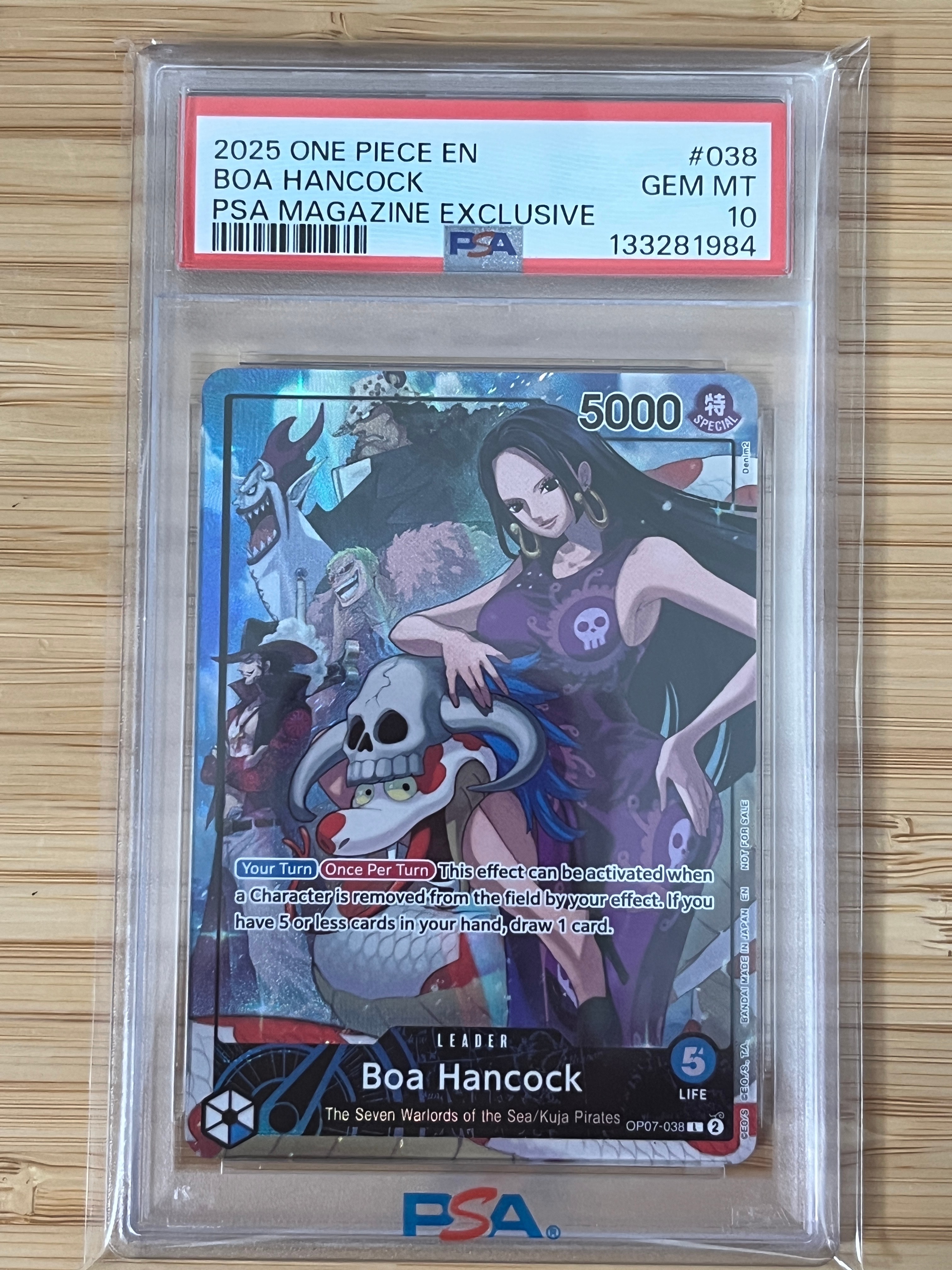 ボア・ハンコック L [OP07-038]【英語版】(PSA限定コラボプロモカード)