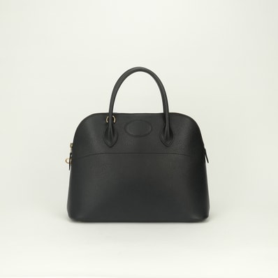 エルメス HERMES ボリード35 ボリード 35 バッグ トートバッグ アルデンヌ ノワール Noir ブラック Black 黒 ゴールド金具 ハンドバッグ