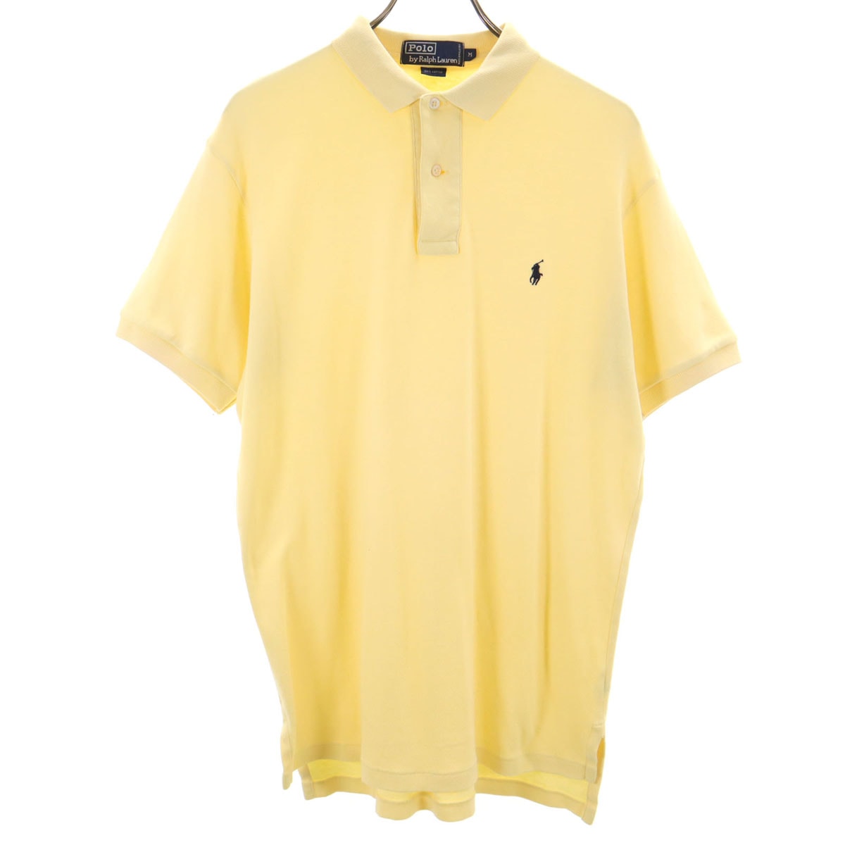 Polo by Ralph Lauren ポロバイラルフローレン 半袖 ポロシャツ M イエロー