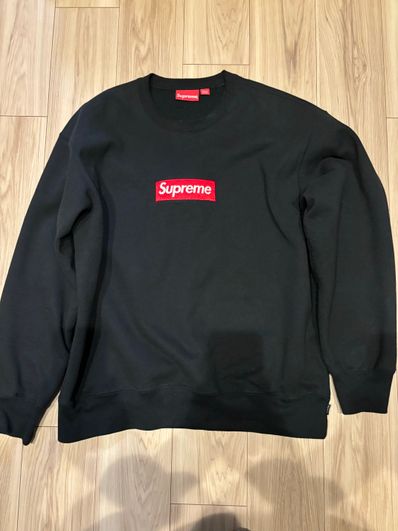 Supreme Box Logo Crewneck "Black" (22FW)