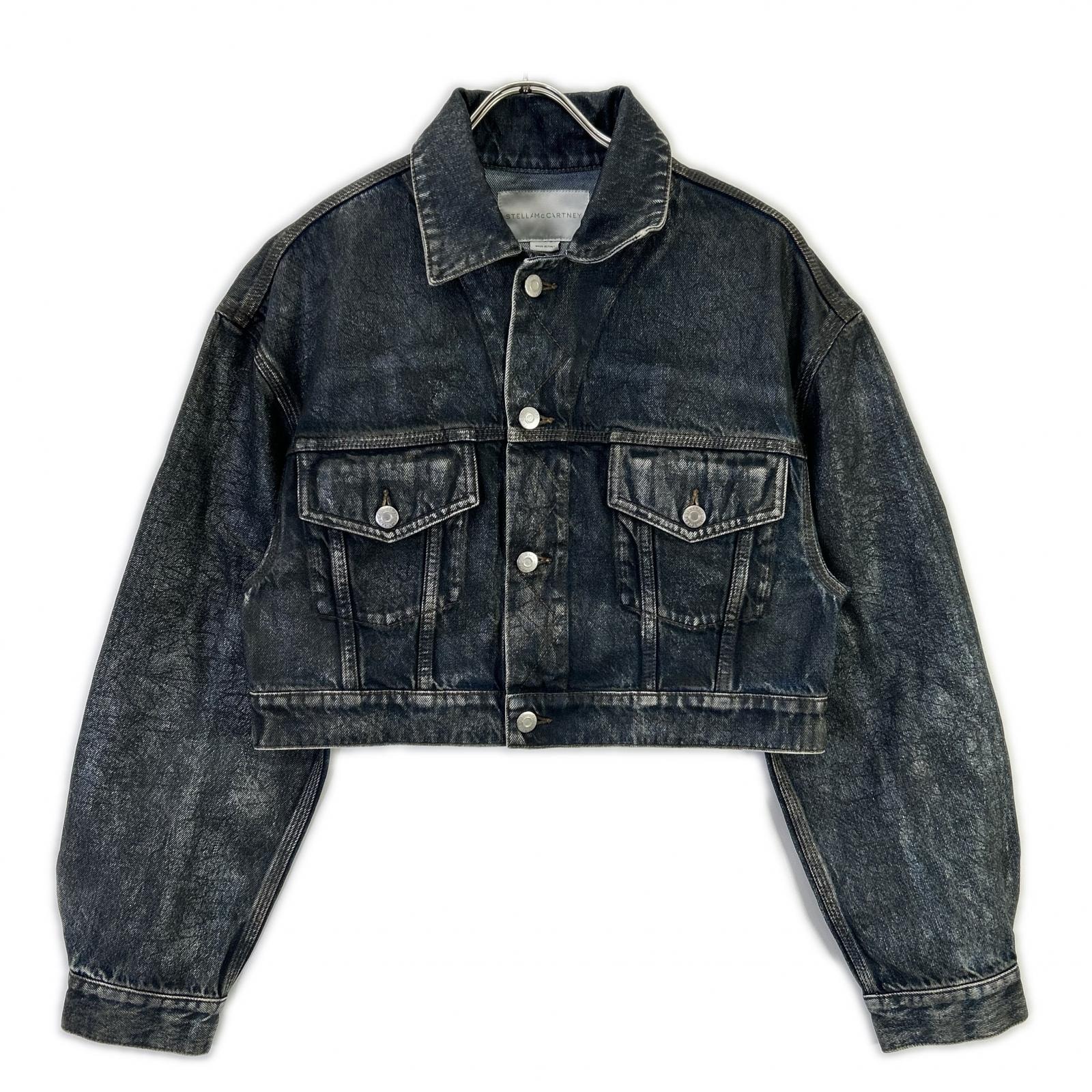 ステラマッカートニー インディゴ 6D0427 3SQH39 デニムジャケット XXS
