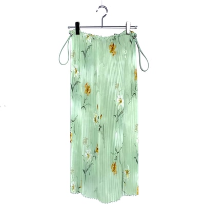 BALENCIAGA Women's Pleated Skirt フラワー