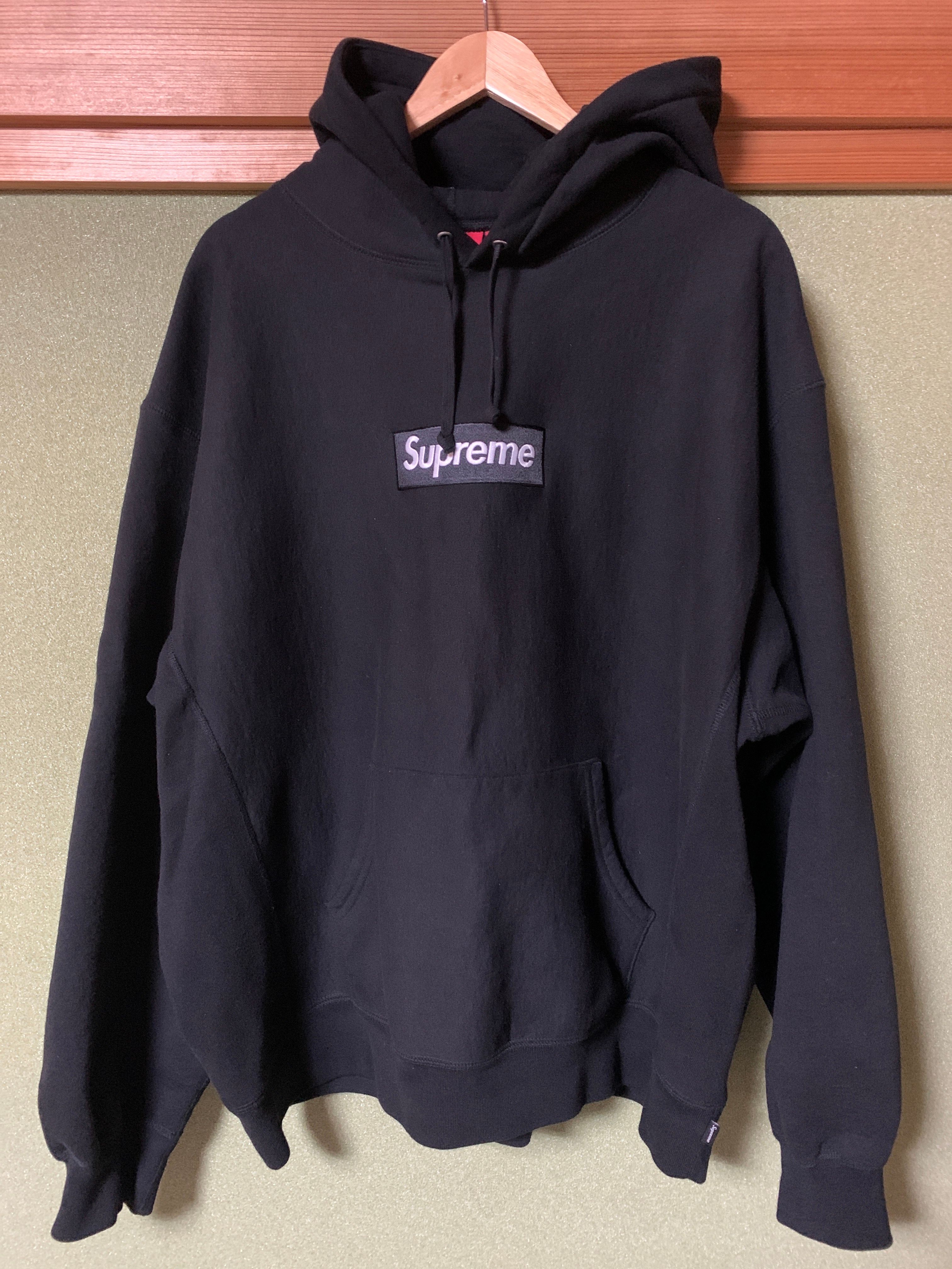 Supreme Box Logo Hooded Sweatshirt "Black" (23FW)