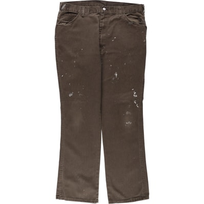 古着 70~80年代 ディッキーズ Dickies ペイント ワークパンツ メンズw36相当 ヴィンテージ/evb035836
