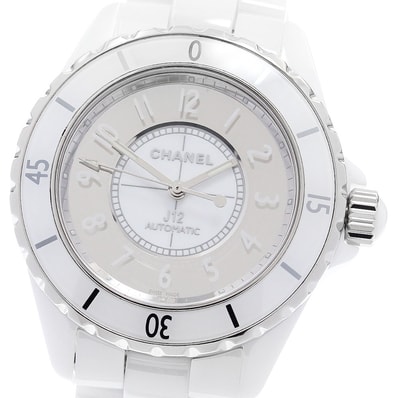 ☆良品 シャネル J12 ミラー H4862 メンズ 【中古】