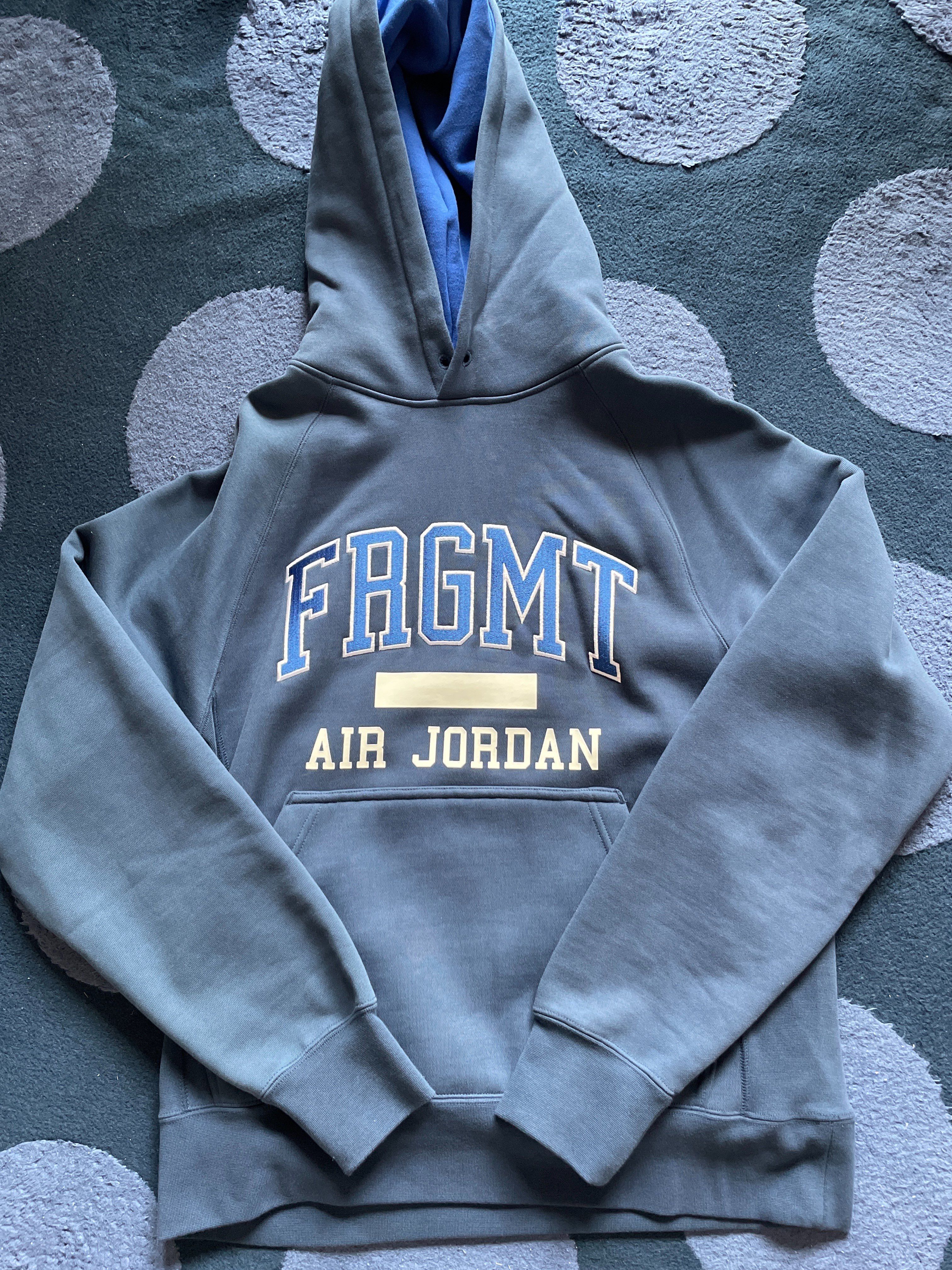 Air Jordan x Fragment Pullover Hoodie "Blue"