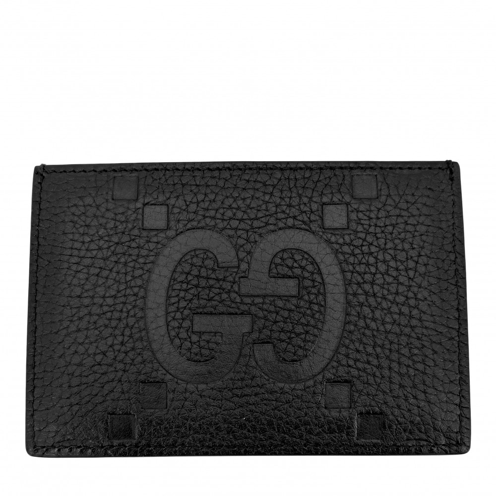 A (未使用に近い)】GUCCI グッチ カードケース ジャンボGG パスケース