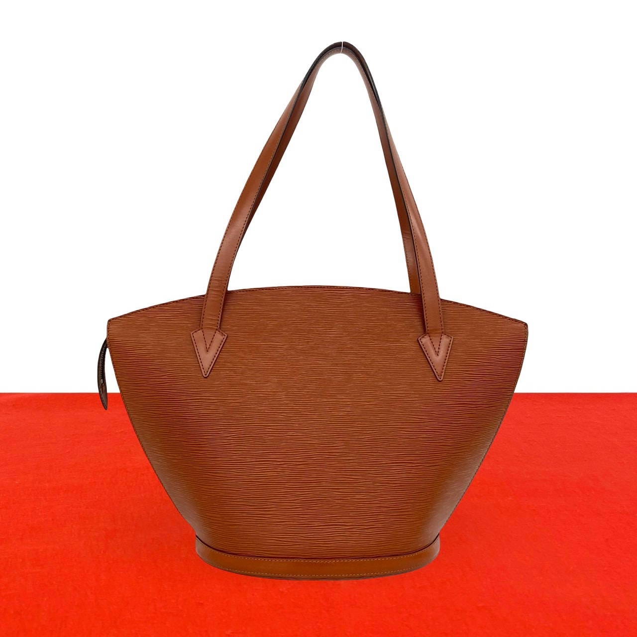 LOUIS VUITTON ルイヴィトン サンジャック エピ レザー トートバッグ ブラウン
37153