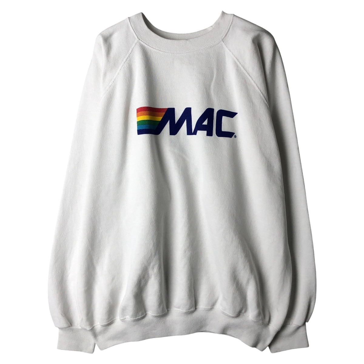 古着 80年代 ヘインズ Hanes 青タグ Apple アップル アドバタイジング スウェットシャツ トレーナー USA製 メンズXL相当 ヴィンテージ/eaa459361