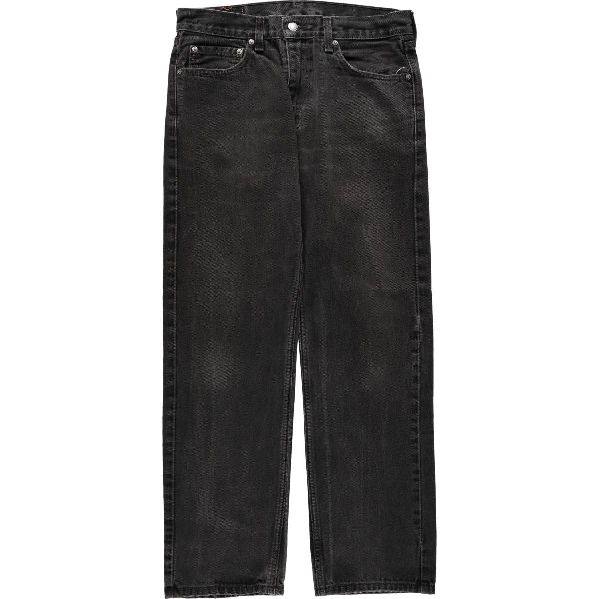 古着 リーバイス Levi's 00505-0260 ブラックデニム テーパードデニムパンツ メンズw33相当/eaa666050