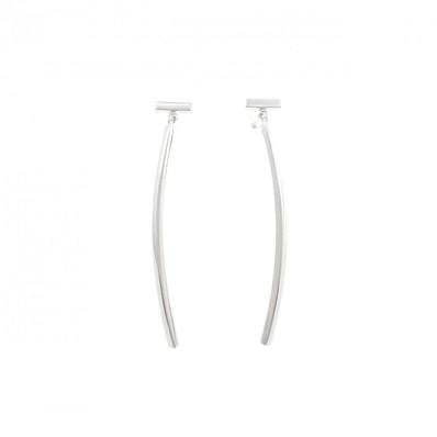 ティファニー Tワイヤー バー ピアス