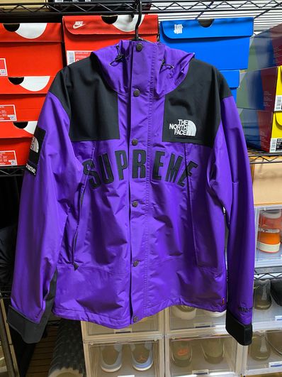 Supreme x The North Face Arc Logo Mountain Parka "Purple"