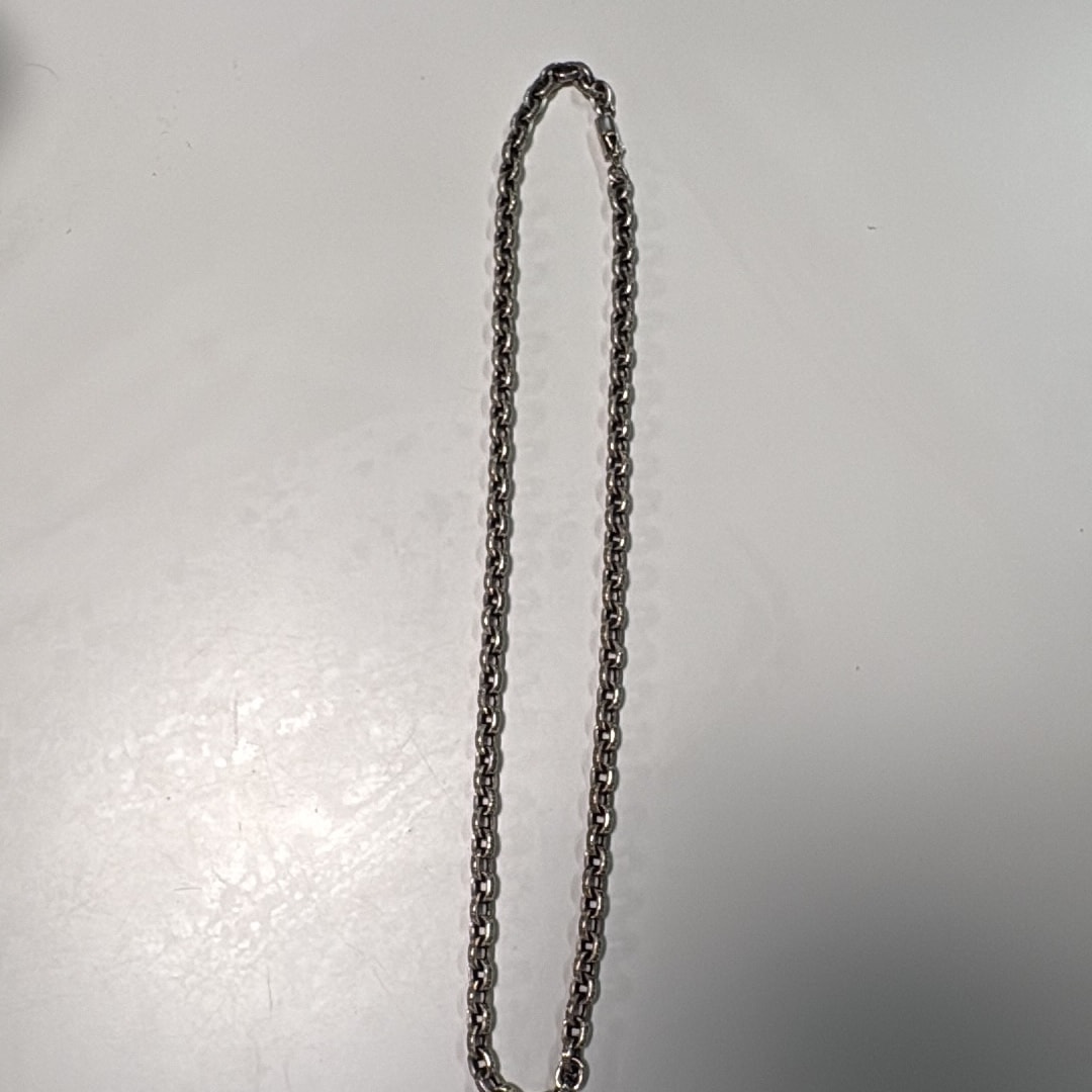 Chrome Hearts Paper Chain Necklace "Silver"